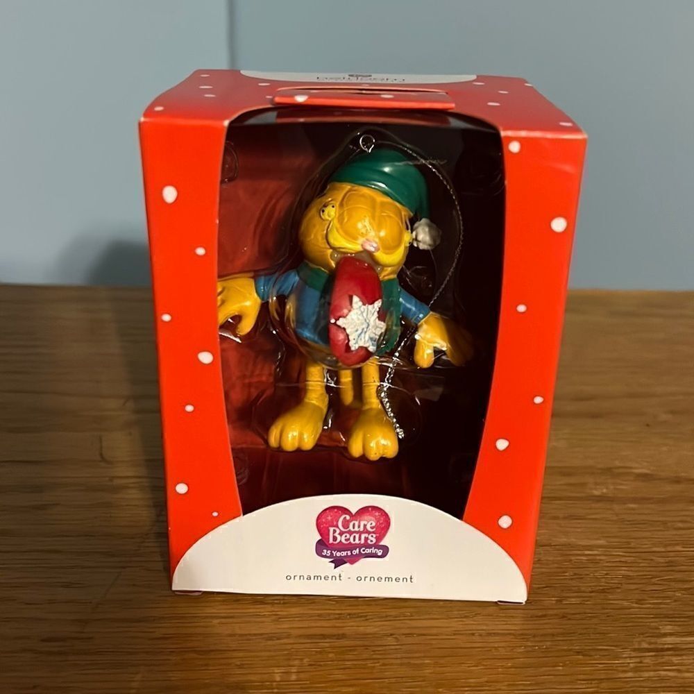 Garfield Christmas Ornament in MisPrinted Box
